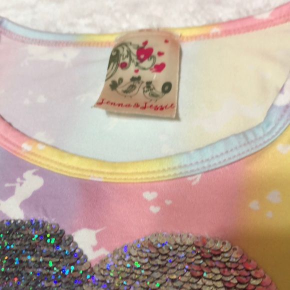 Blouse with unicorn 🦄 Print Size 10 - Picture 3 of 6